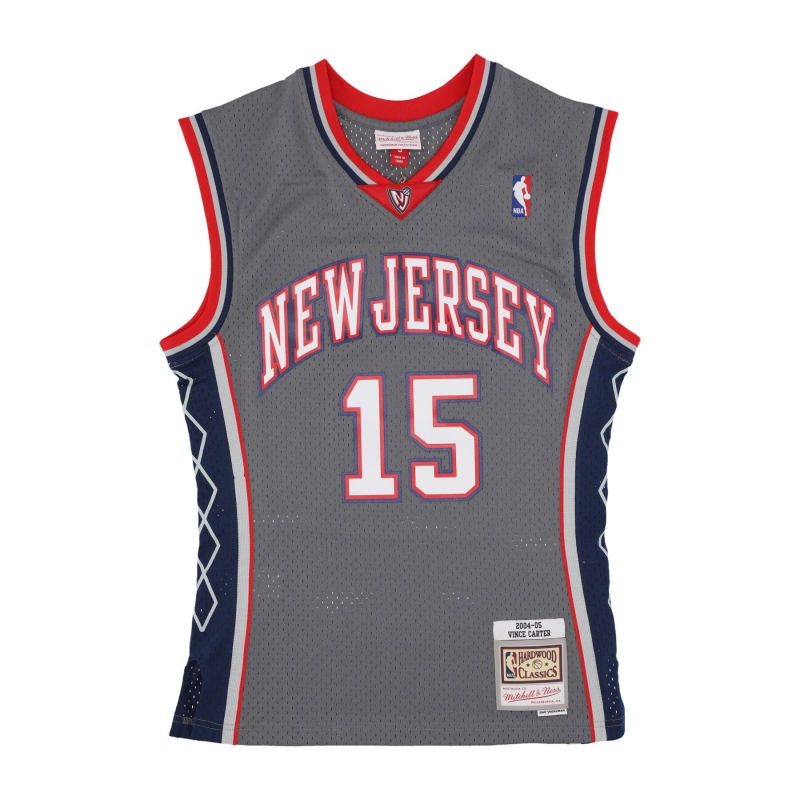 Herren-Basketball-Tanktop NBA Alternate Jersey 2004 Nr. 15 Vince Carter Nejnet Original-Teamfarben