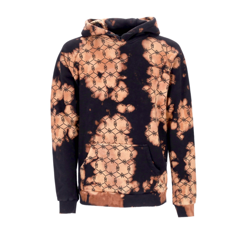 Tye Dye Monogram Kapuzenpullover fur Herren in Schwarz