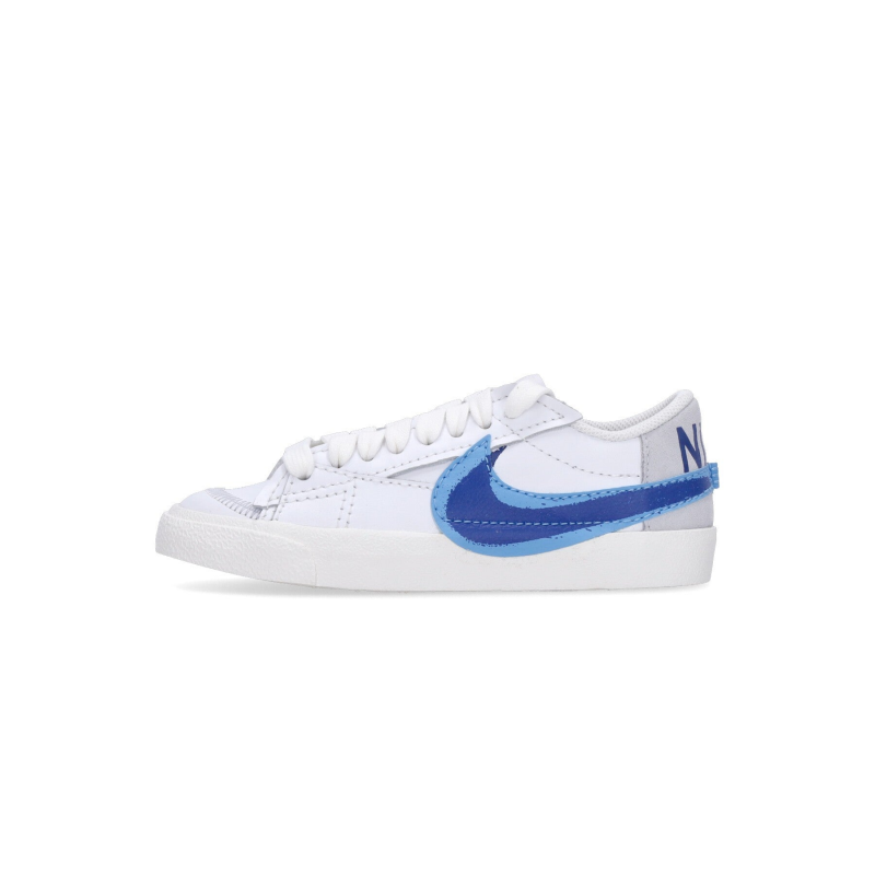 Niedriger Herrenschuh Blazer Low 77 Jumbo WeiB/Universitatsblau/Segel/Pure Platinum
