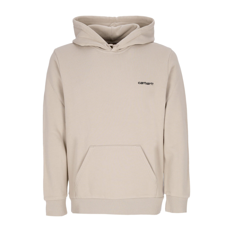 Herren-Sweatshirt mit Kapuze und Schriftzug-Stickerei