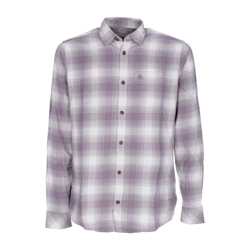 Herren Langarmshirt L/S Deaver Shirt Misty Thistle