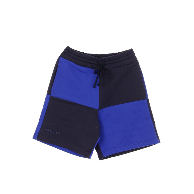 Bigcheck Short Herren-Trainingshose Blau/Schwarz