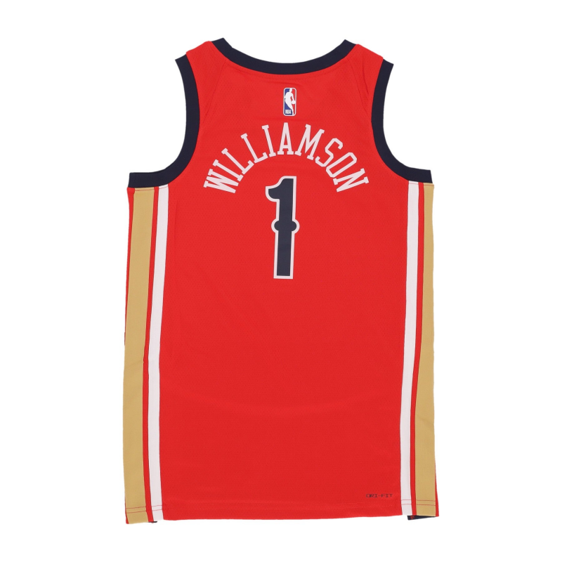 Herren-Basketball-Tanktop NBA Statement Edition 23 Dri-Fit Swingman-Trikot Nr. 1 Zion Williamson Neopel