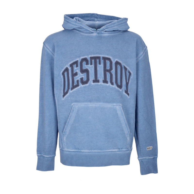 Destroy Rebuild Fader Hoodie Blauer Herren-Hoodie