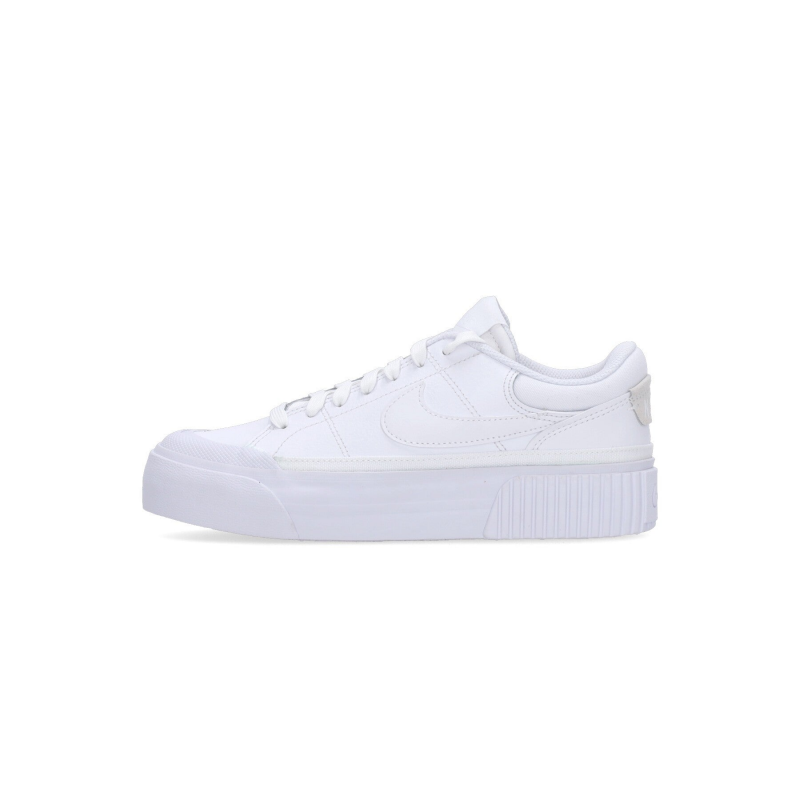 Wmns Court Legacy Lift Damen-Halbschuh WeiB/WeiB/WeiB