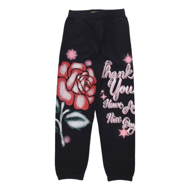 Herren-Jogginghose Thank You Rose Jogginghose Schwarz