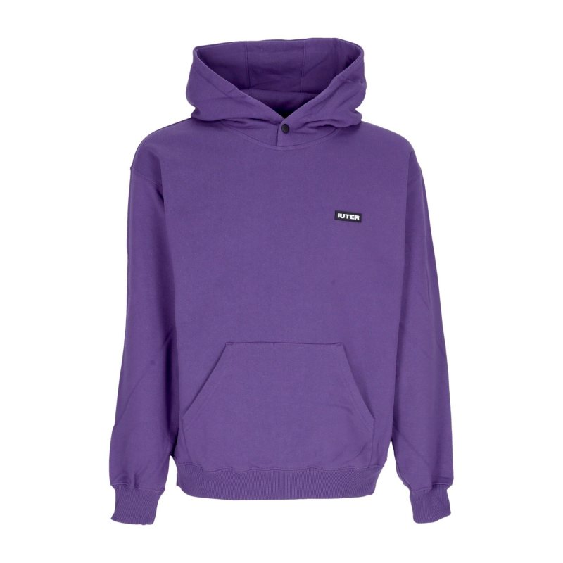Leichtes Kapuzen-Sweatshirt fur Herren, Familien-Kapuzenpullover, Violett