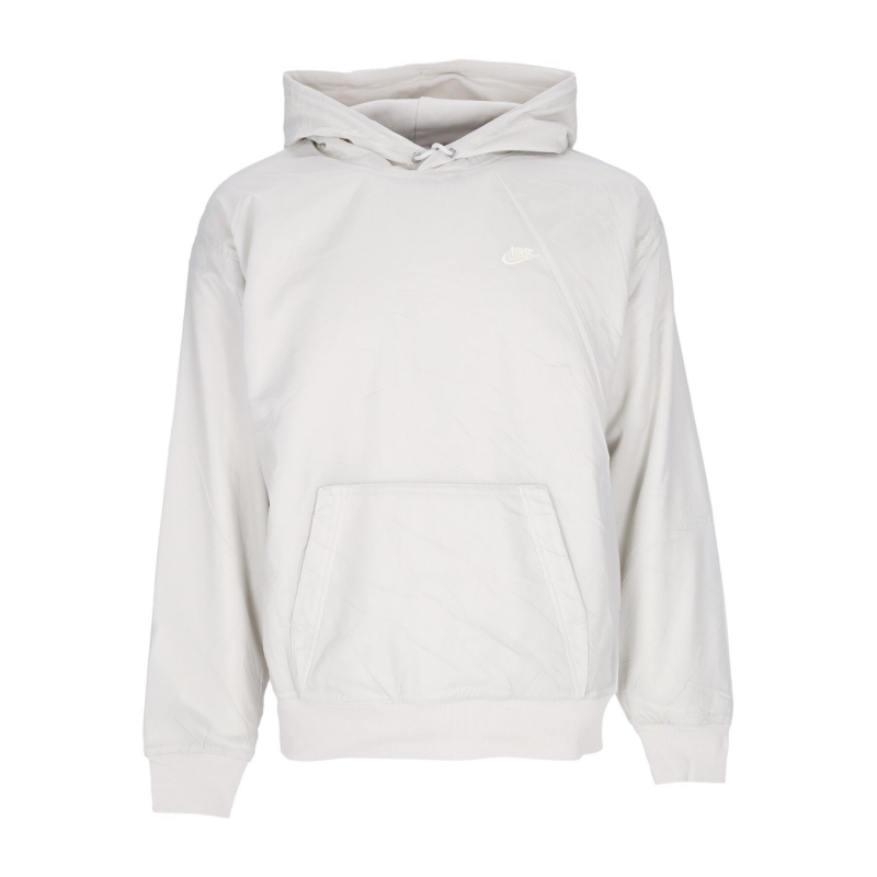 Herren-Sportbekleidungs-Hoodie mit Circa-Futter und winterfestem Pullover in hellem Knochen/Kokosmilch