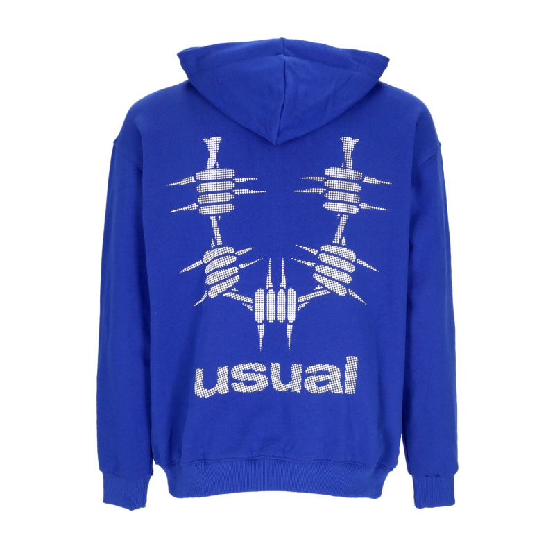 Leichtes Herren-Kapuzenpullover OG 3D Hoodie Blau