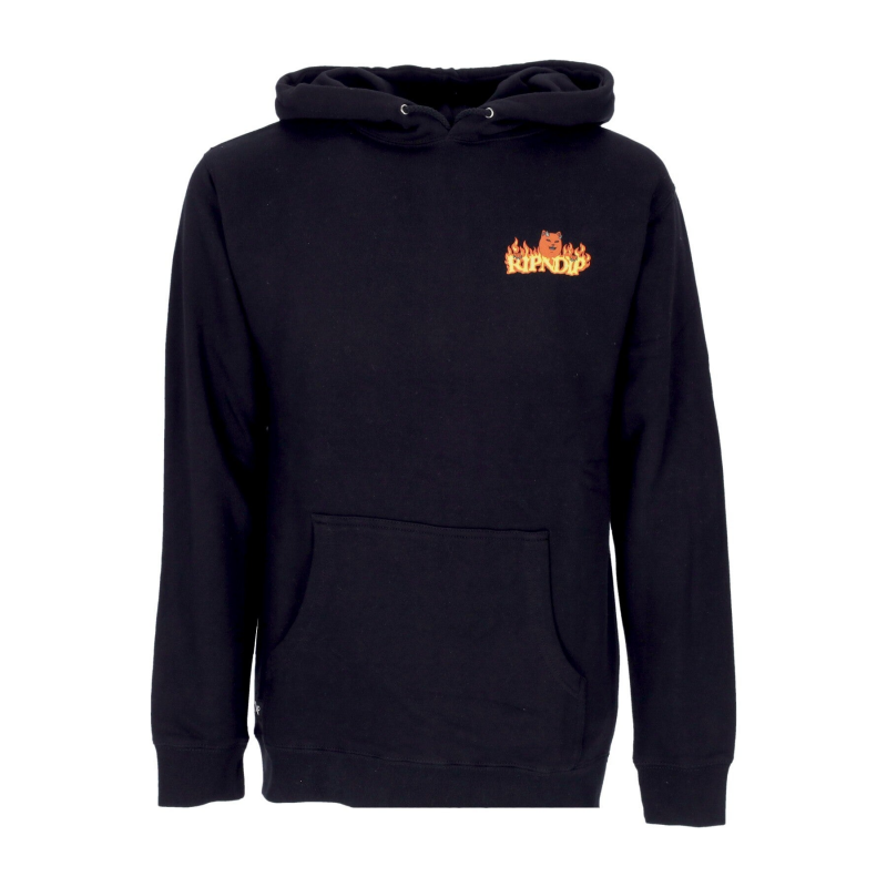 Herren Kapuzenpullover Devils Work Hoodie Schwarz
