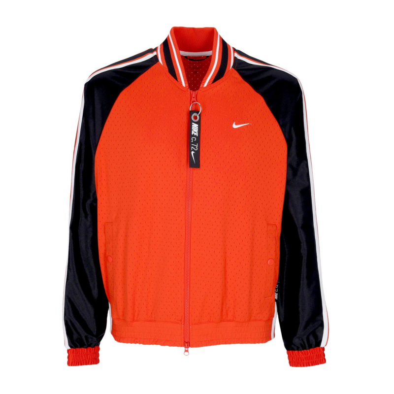 Herren Premium Basketballjacke Picante Rot/Schwarz/WeiB