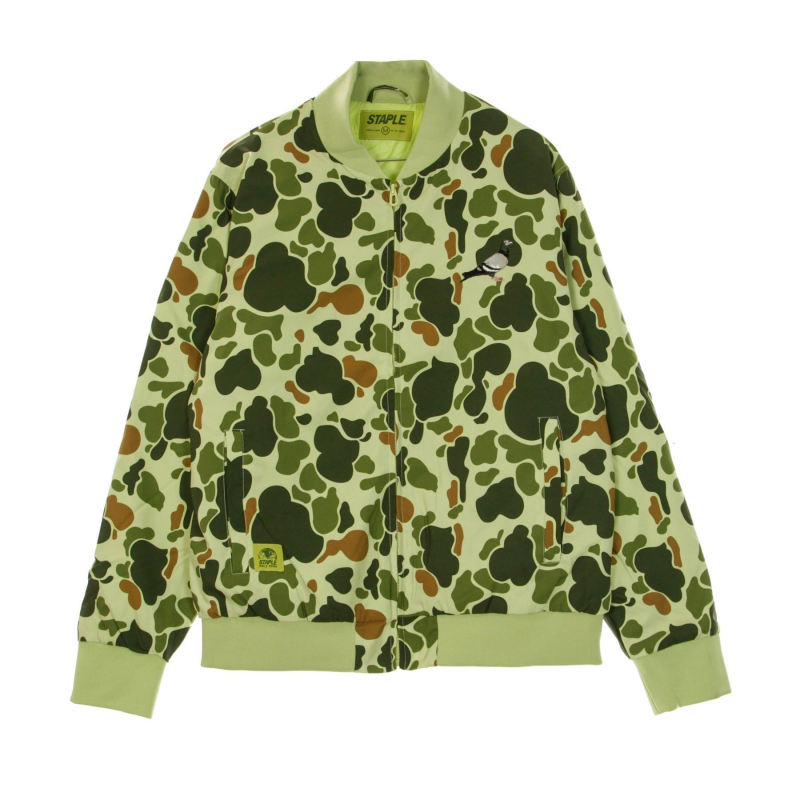 Klassische Tauben-Bomberjacke, Camo-Herren-Bomberjacke