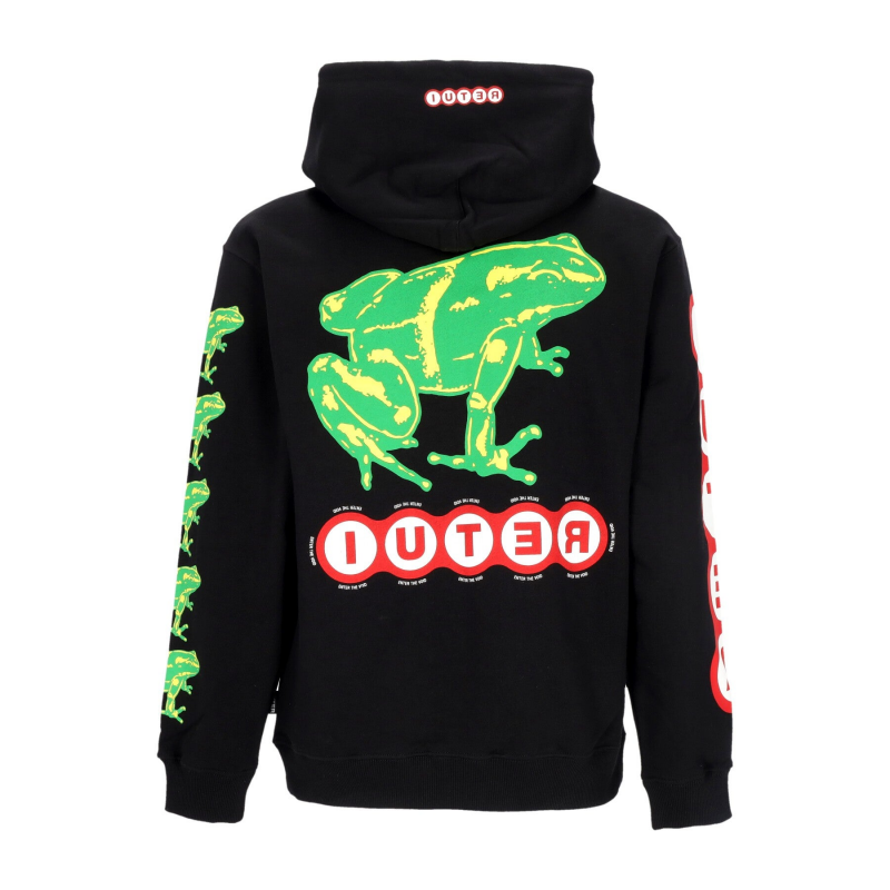 Leichter Herren-Hoodie Poison Hoodie Schwarz