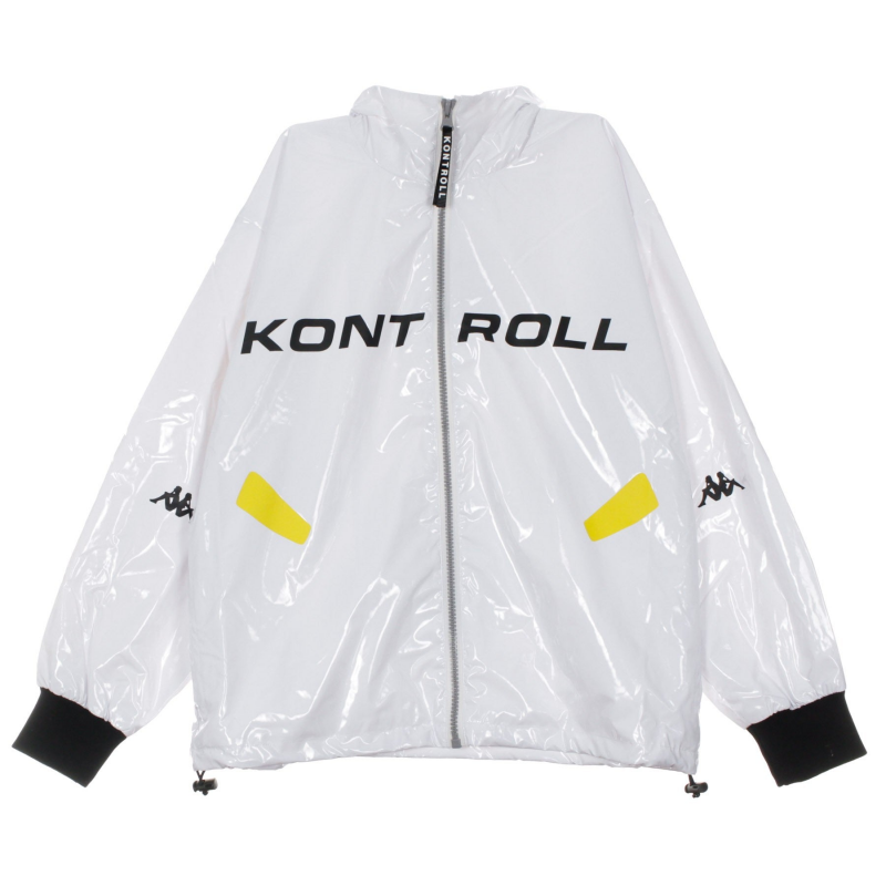 Leichter Windjacke Herren-Windjacke WeiB/Gelb/Schwarz