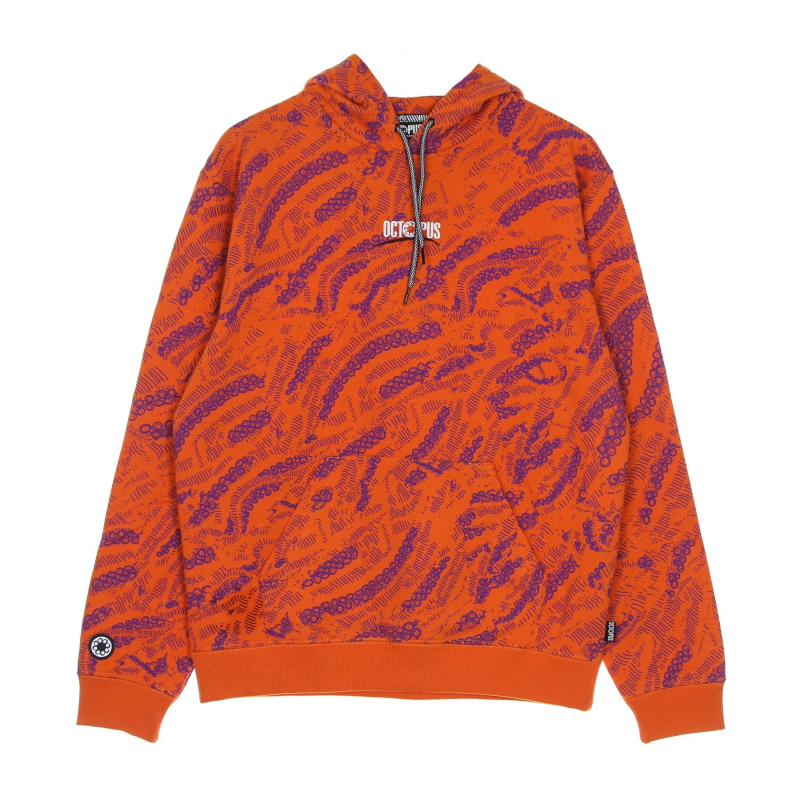 Sci-Fi-Kapuzenpullover fur Herren in Orange