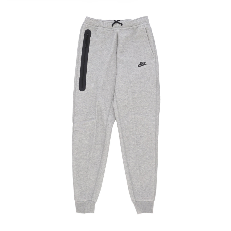 Leichte Trainingshose fur Herren, Tech-Fleece-Jogginghose, Dk Grey Heather/Schwarz