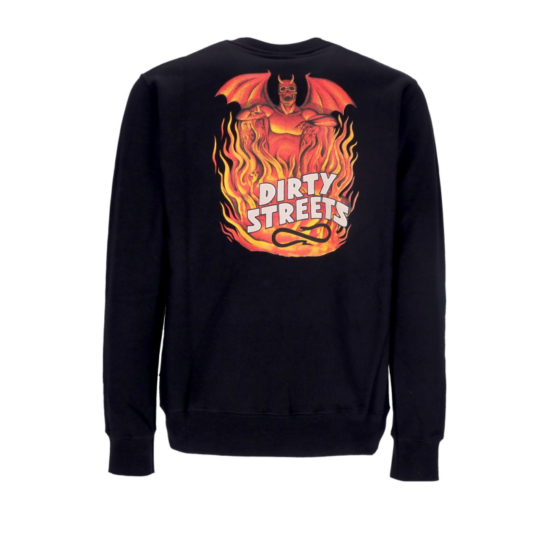 Sancho Crewneck Herren Sweatshirt Schwarz