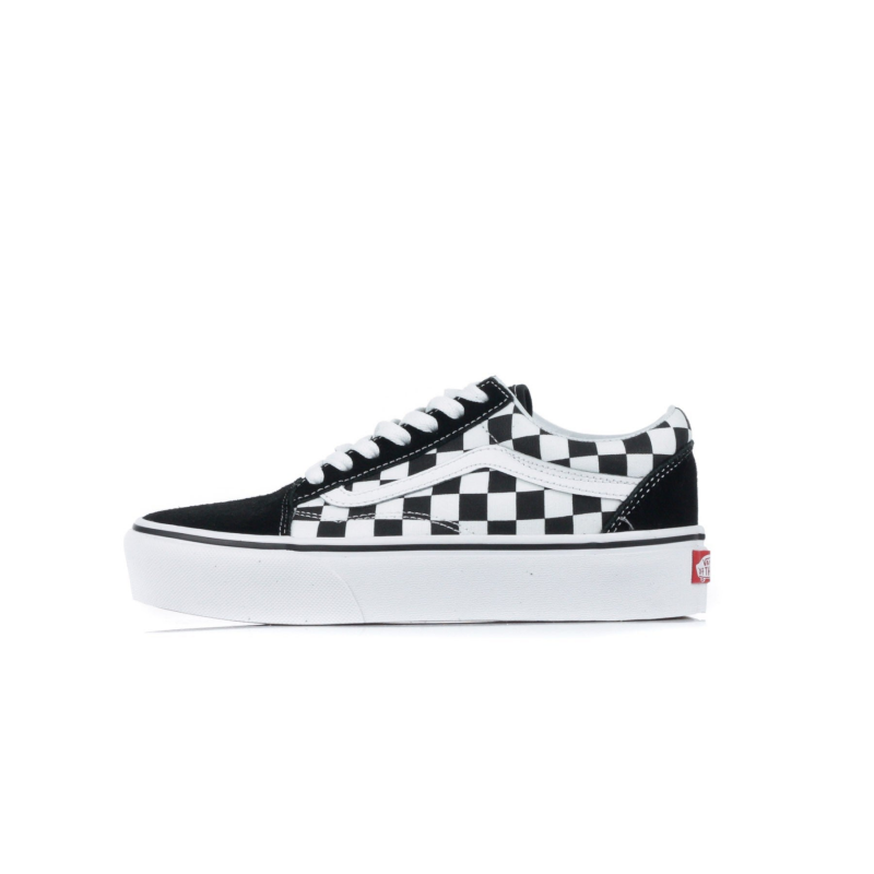 Old Skool Platform Damen-Halbschuh (Schachbrett) Schachbrett/Schwarz/True White