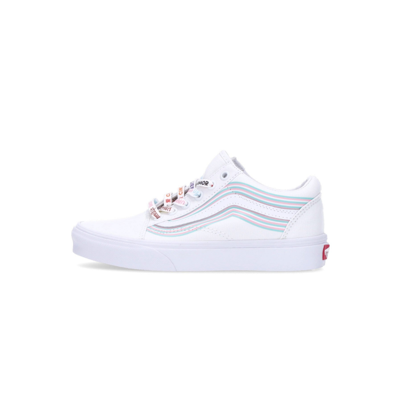 Old Skool Herren-Halbschuh (Pride) WeiB/True White