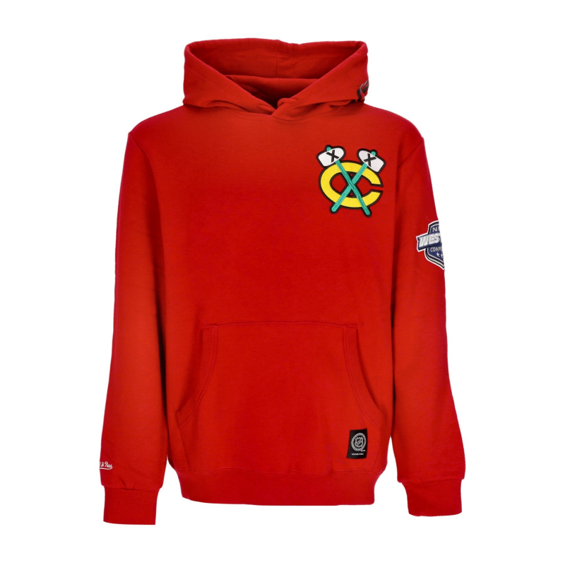 Herren Hoodie Nhl Hometown Fleece Hoodie Chibla Scarlet