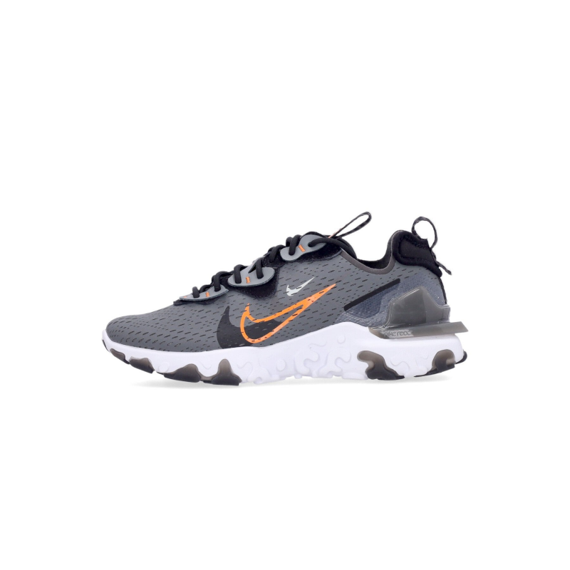 React Vision Herren-Halbschuh Smoke Grey/Black/Bright Mandarin