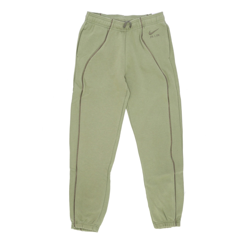 Fleece-Trainingshose fur Damen, Sportswear Air Fleece, mittelhohe Jogginghose, Alligator/Medium Olive/Medium Olive