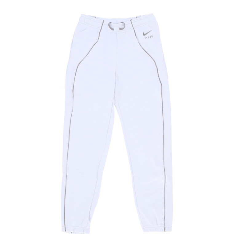 Jogginghosen-Trainingsanzug fur Damen, Sportbekleidung, Air-Fleece-Jogginghose mit mittlerer Leibhohe, Pure Platinum/Flat Pewter/Flat Pewter