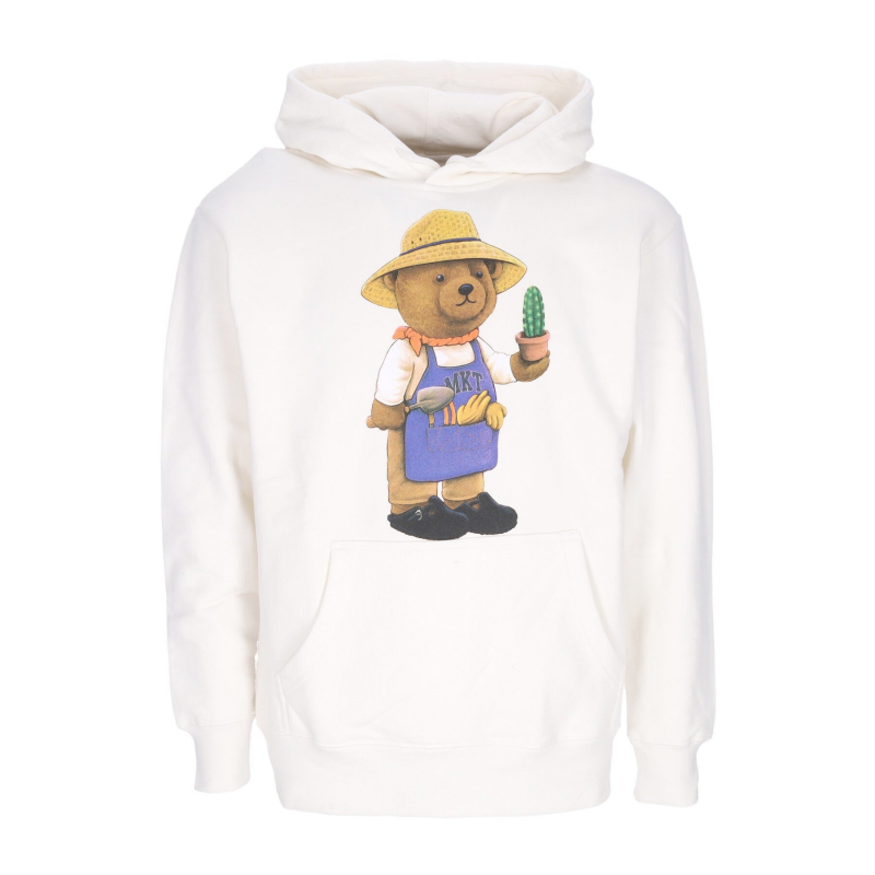 Botanical Bear Hoodie Cloud Leichtes Herren-Kapuzenpullover