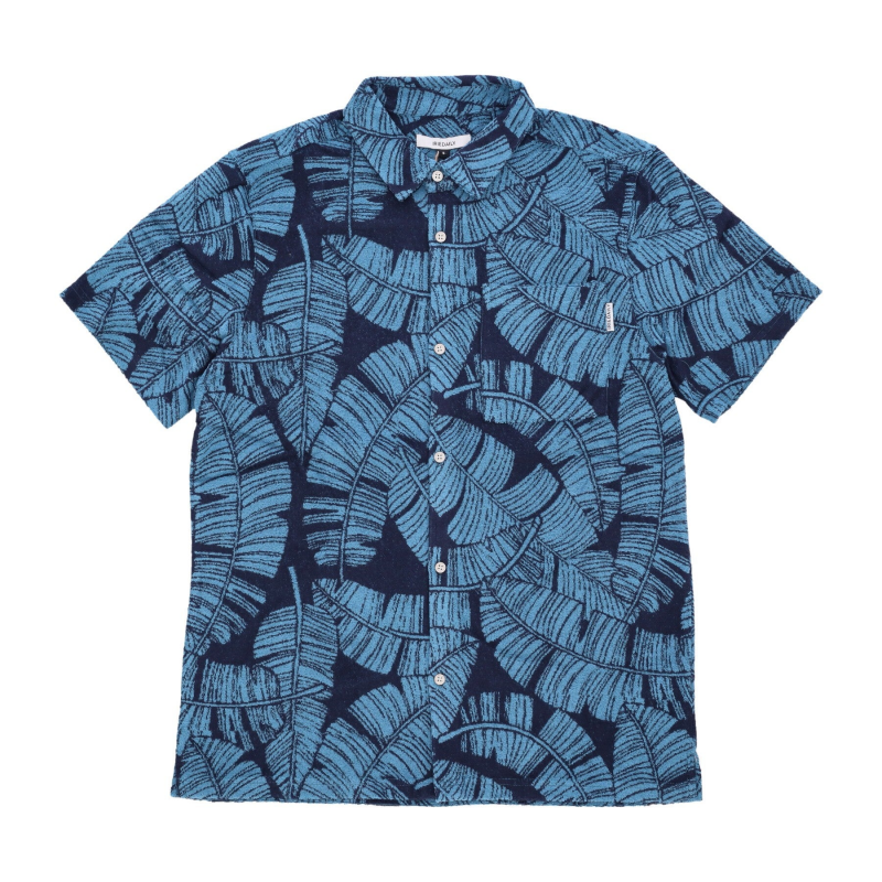 Bananas Ssl Shirt Herren Kurzarmhemd Navy