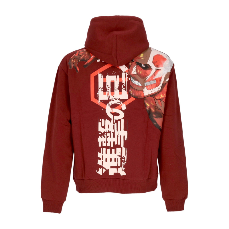 Aot Hoodie X Attack On Titan Roter Herren-Hoodie