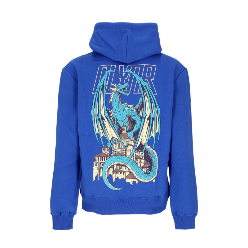 Blue Dragon Hoodie Blauer Herren-Hoodie