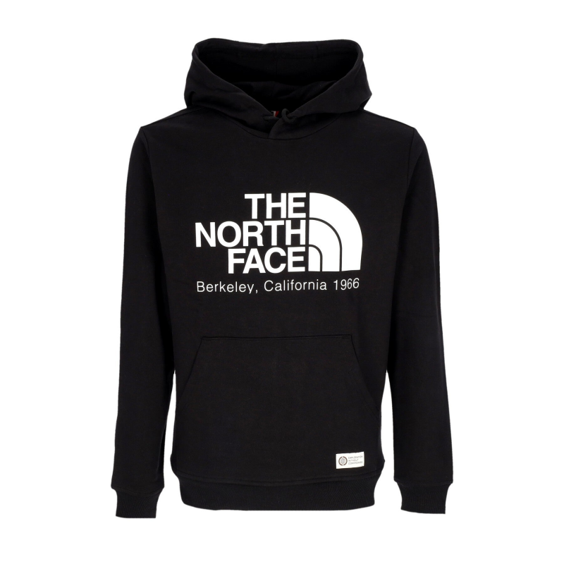 Berkeley California Hoodie Herren Leichter Kapuzenpullover Schwarz