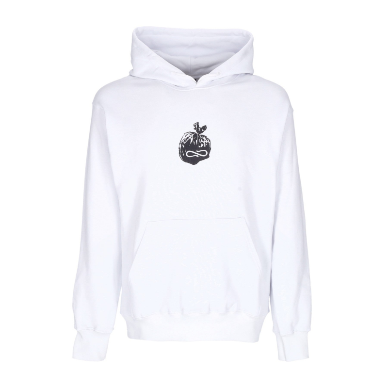 Herren Kapuzenpullover Taschen Kapuzenpullover WeiB