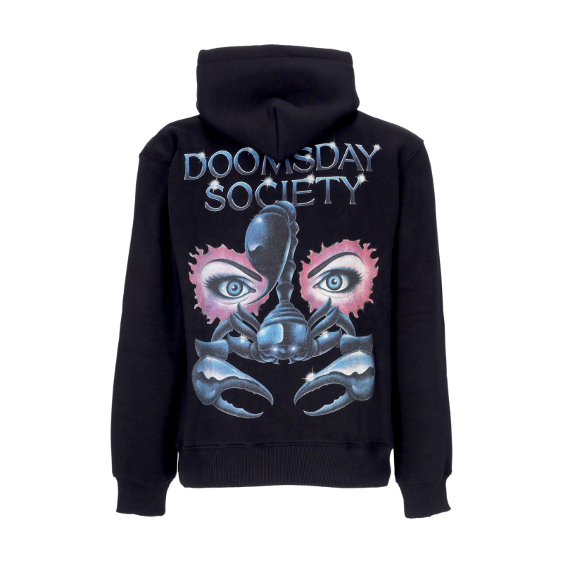 Herren Kapuzenpullover Mind Control Hoodie Schwarz