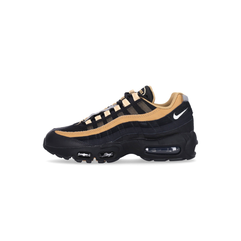 Air Max 95 Herren-Halbschuh in Schwarz/Summit White/Elemental Gold/Sesam