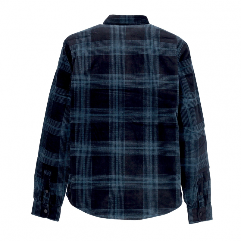 Ginnis Shirt Jack Ginnis Herren wattiertes Hemd Karo/Deep Teal