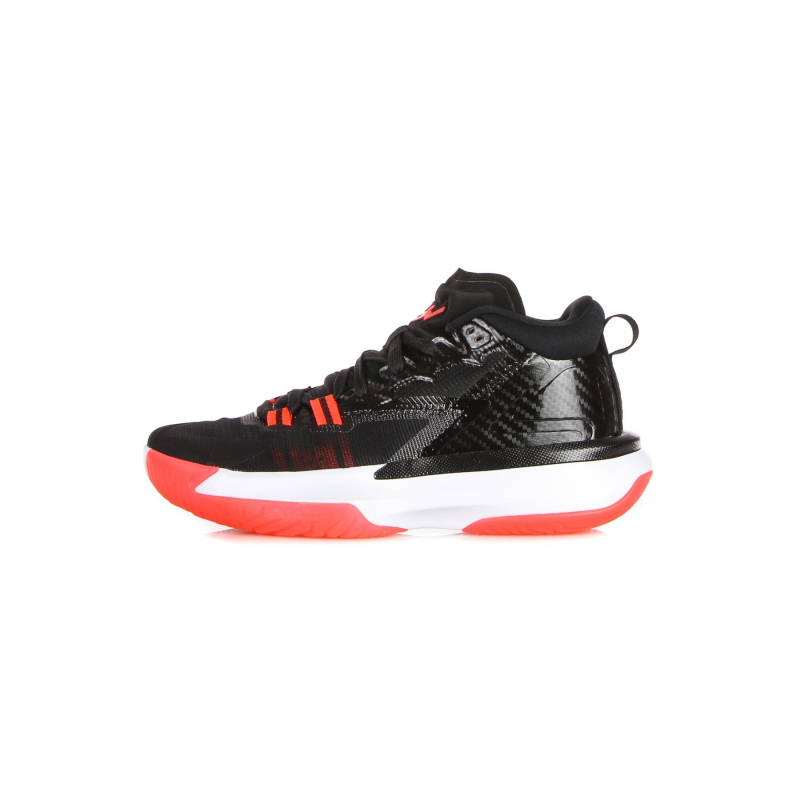 Jordan Zion 1 Herren-Basketballschuh Schwarz/hellrot/weiB