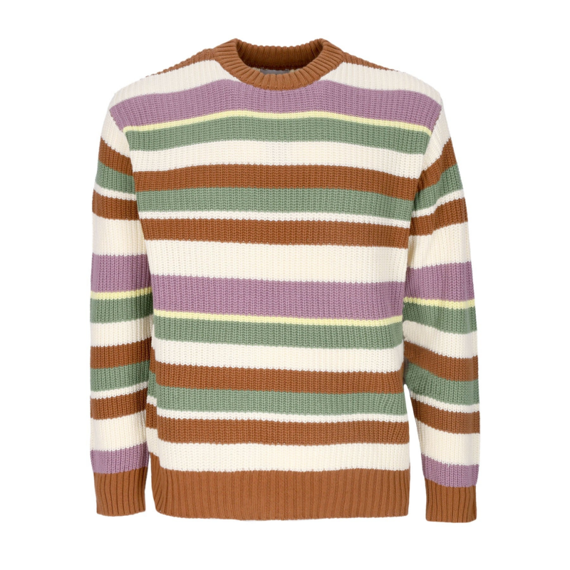 Leichter Edge Crew Pullover fur Herren Butterscotch Multi