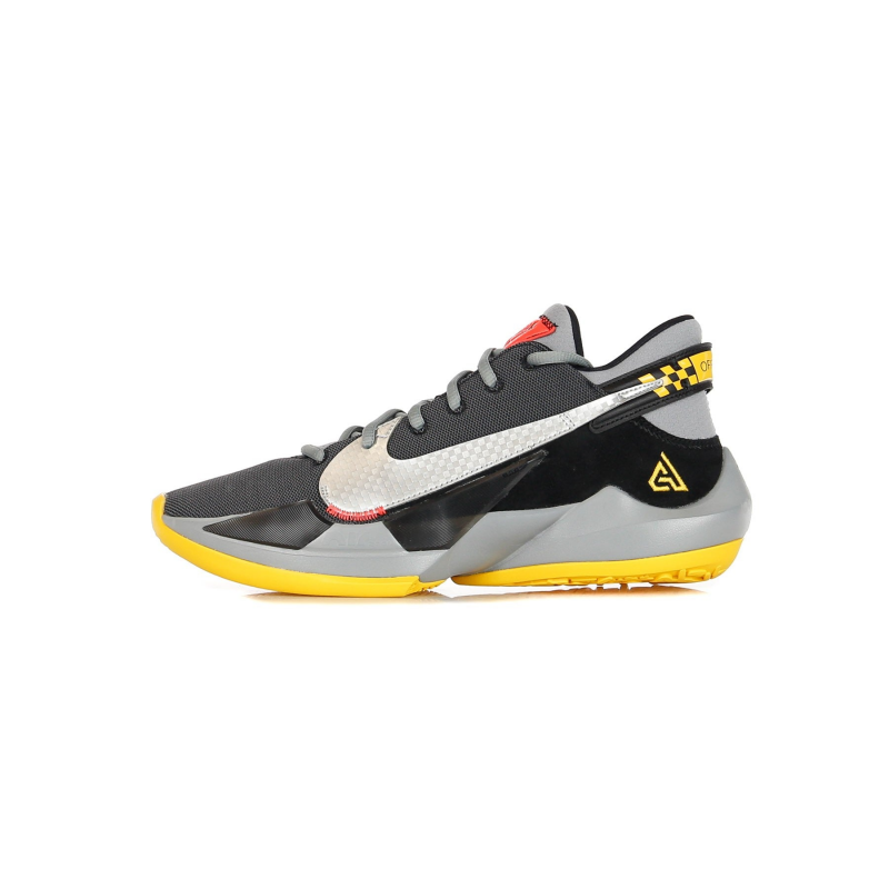 Zoom Freak 2 Herren-Halbschuh Schwarz/Metallic-Silber/Partikelgrau