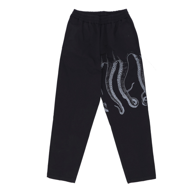 Lange seitliche Joggerhose fur Herren in Schwarz