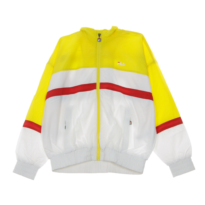 Kaya Damen-Windbreaker Empire Gelb/Helles WeiB/Schwarz