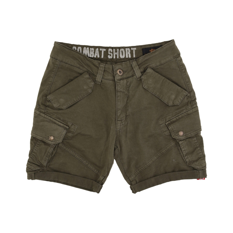 Kurze Kampfhose fur Herren, dunkeloliv