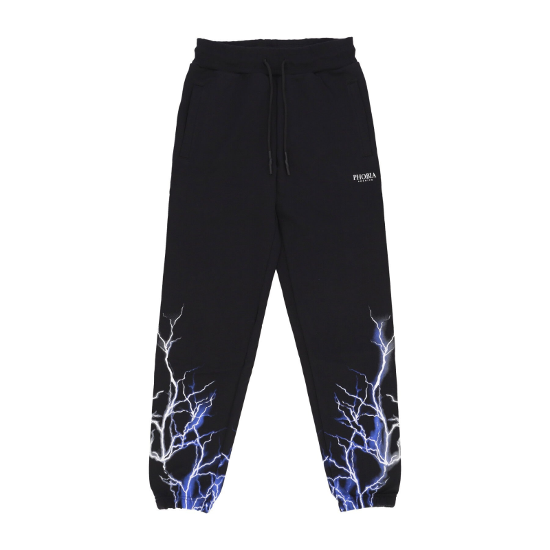 Leichte Herren-Trainingshose Lightning Pant Schwarz/Blau/Grau