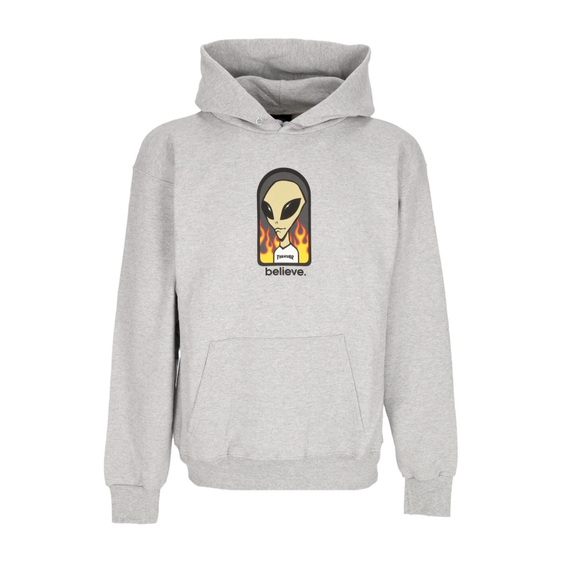 Believe Hoodie X Aws Grauer Herren-Hoodie