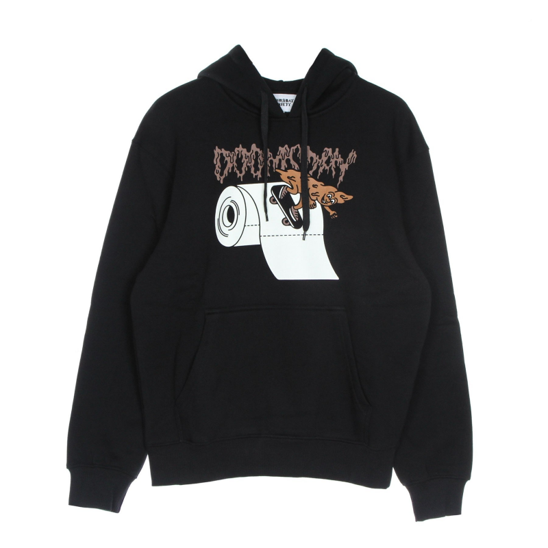Droploaf Hd Schwarzer Herren-Hoodie
