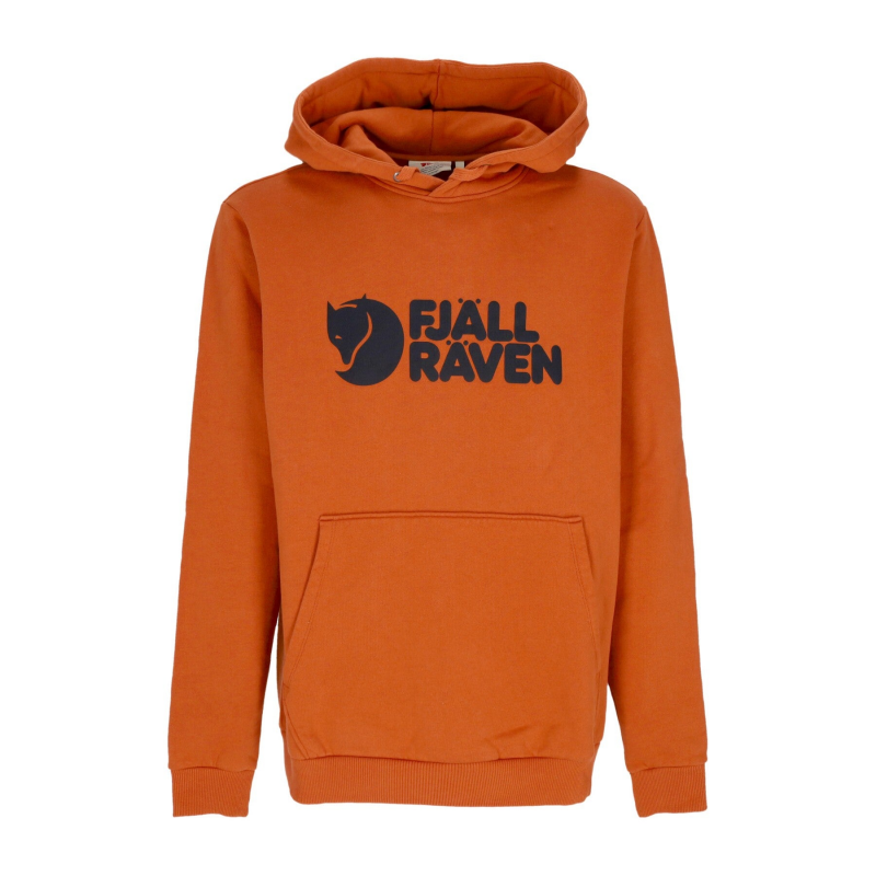 Herren Hoodie Logo Hoodie Terrakottabraun