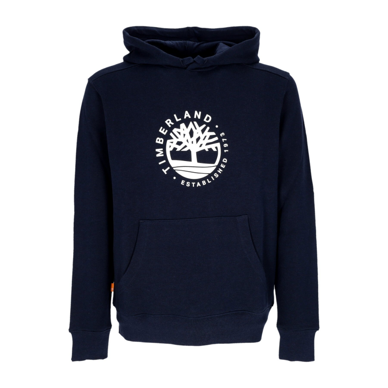 Leichtes Herren-Kapuzenpullover Refibra Kapuzenpullover Dark Sapphire