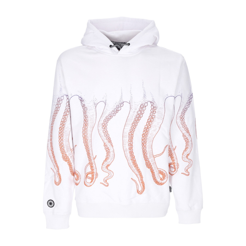 Herren Kapuzenpullover Farbverlaufs-Hoodie WeiB
