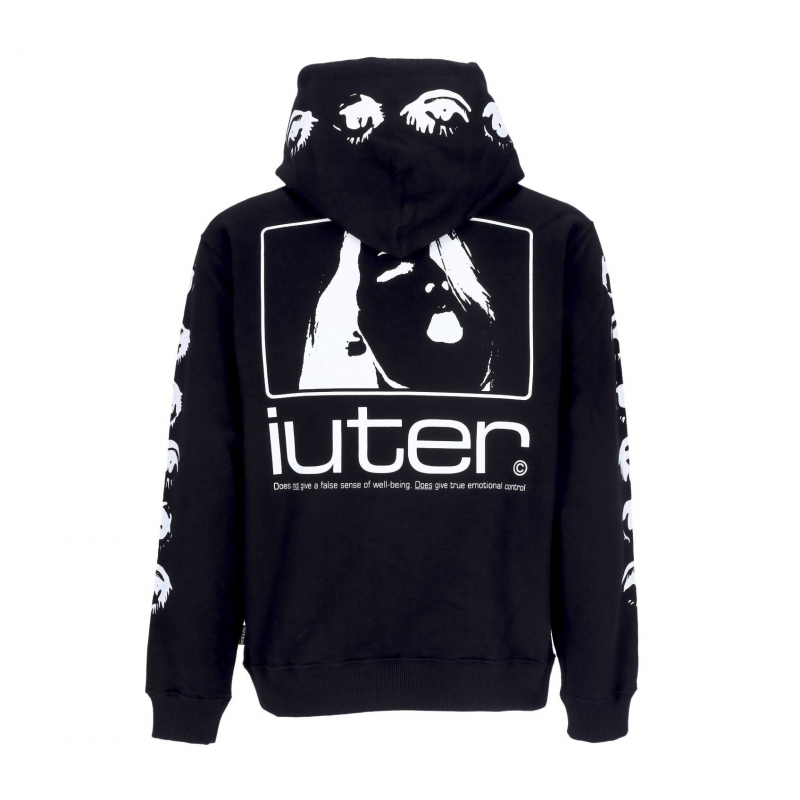 Leichtes Kapuzenpullover fur Herren Control Hoodie Schwarz