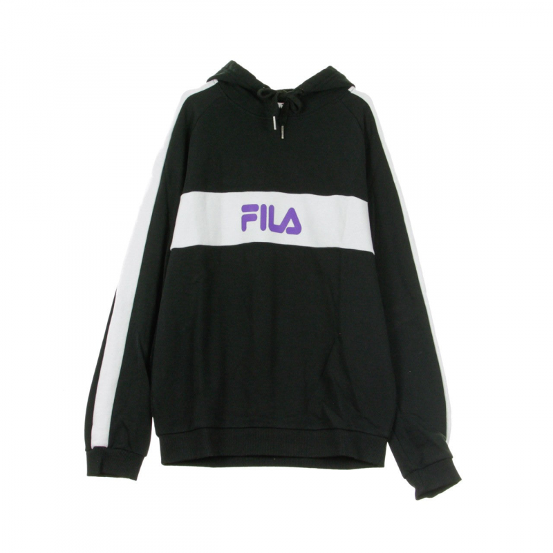 Jeremy Hoodie Herren Leichter Kapuzenpullover Schwarz/hellweiB